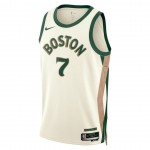 Boston Celtics Trikot Jaylen Brown 7 Nike 2023-24 City Edition Weiß Swingman - Herren